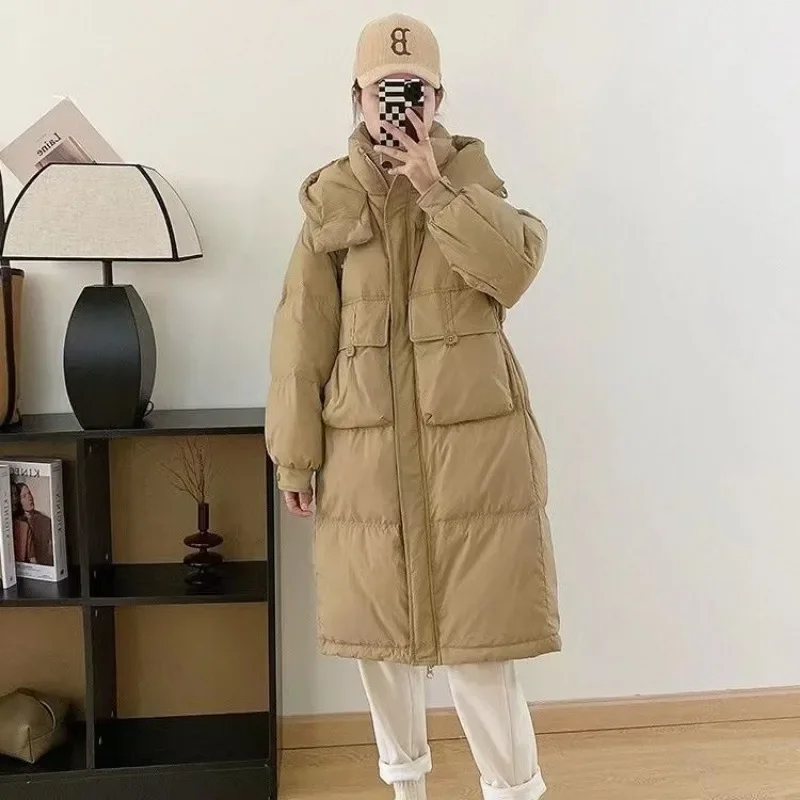 Рисунок 4 - Новинка 2024, женское пуховое пальто из хлопка