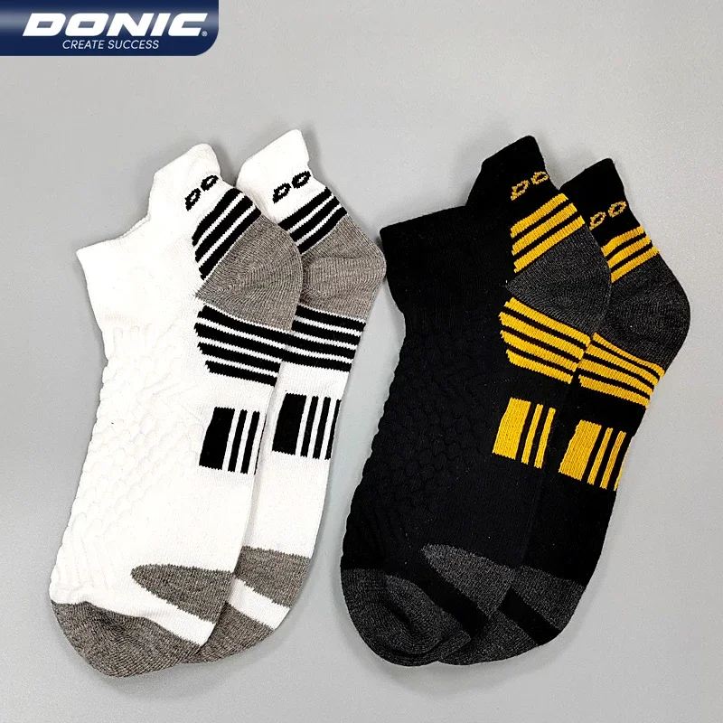 2 pairs original Donic Shoes socks,sock for Men women ,running badminton sports stocking 70383 summer spring