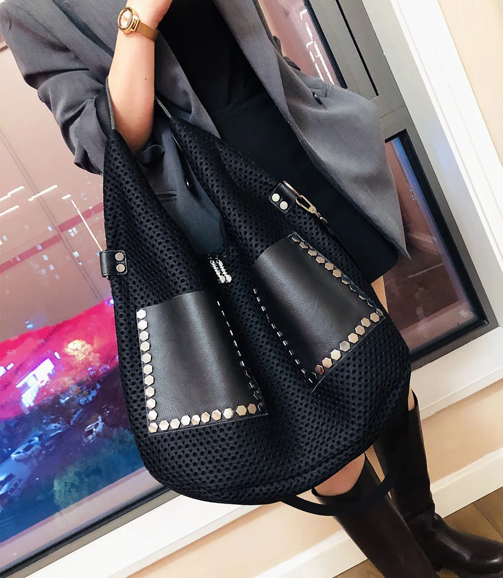 

Shoulder Y2k Women's Bag Tote Crossbody New Genuine Leather Head Layer Cowhide Bucket Versatile Underarm Large Capacity Retro