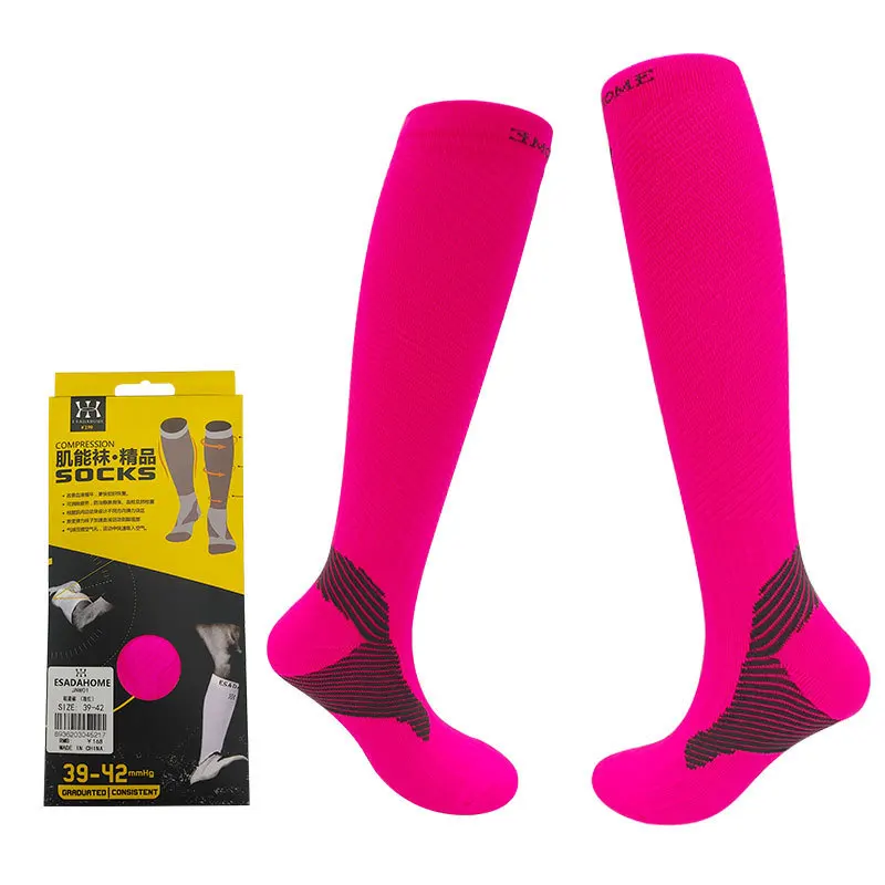 Sports running compression stockings, women's over-the-knee calf muscles can compress breathable and comfortable stockings