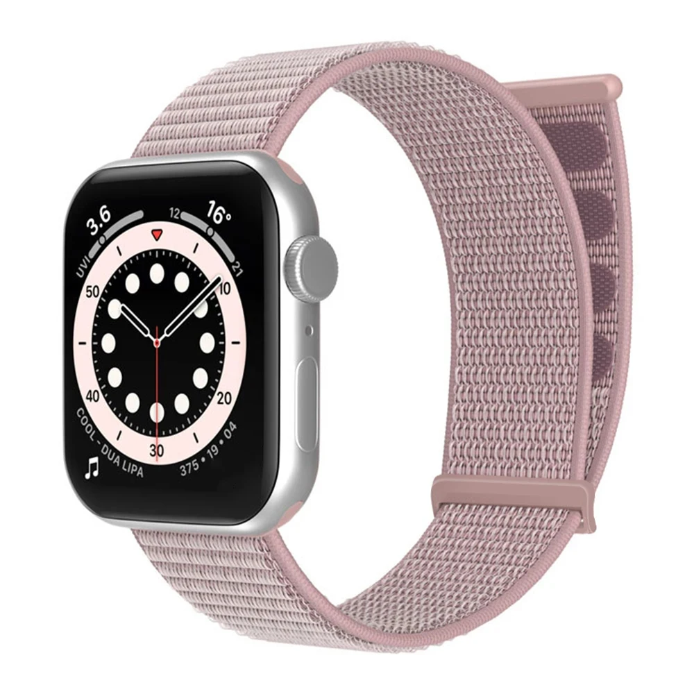 Plum Cinturino Sport Loop Apple Watch 44mm Nylon Strap For Apple