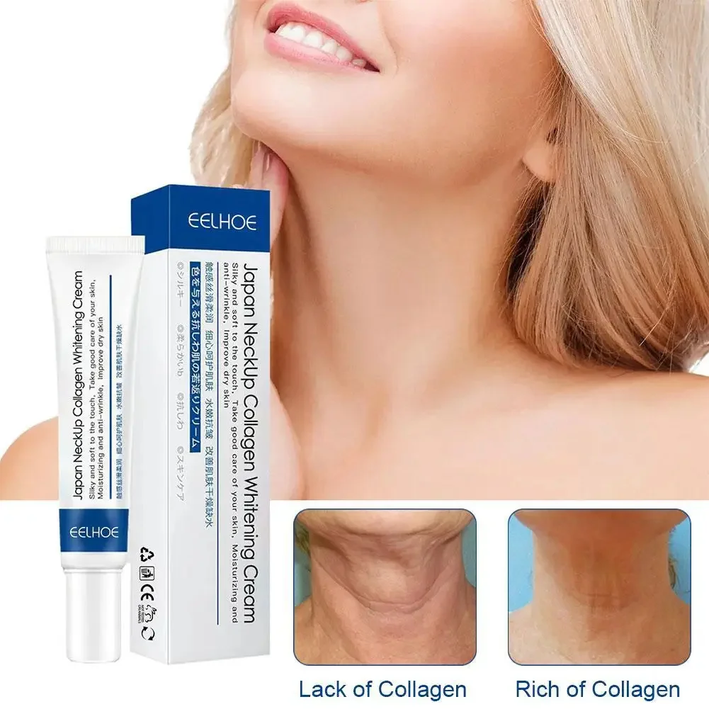 

Collagen Neck Cream Anti-aging Whitening Firm Lift Moisturizer Neck Double chin Reducing Neck Line Brightening Skin Care Product