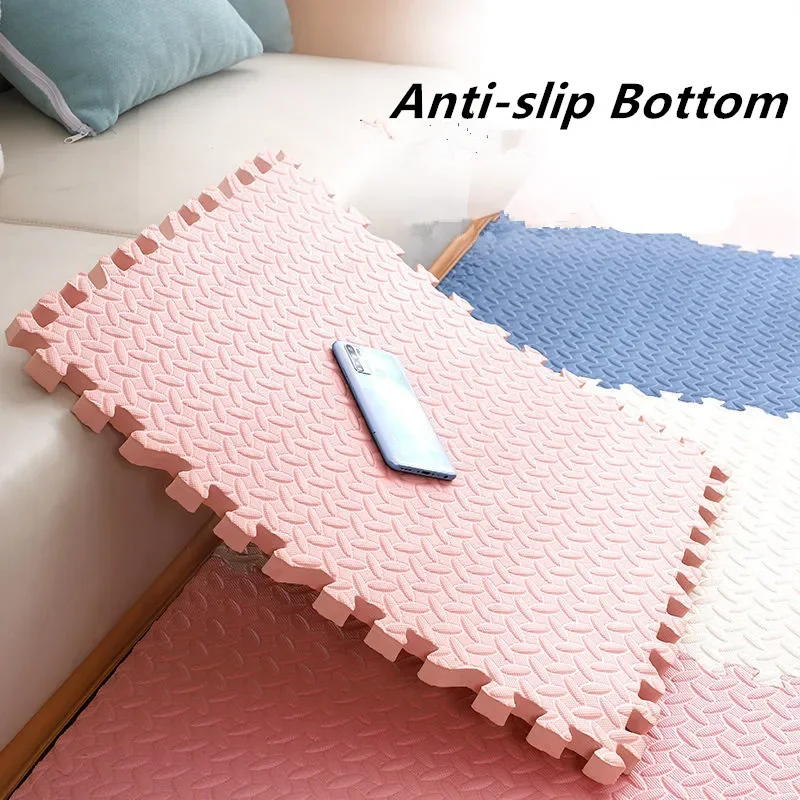 Tatame Puzzle Mat Thick 1.2cm Baby Game Mat 60x60cm Play Mats 16PCS Baby Play Mat Baby Activity Gym Game Mats Floor Mat Foot Mat 4