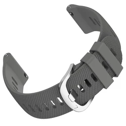 Premium Silicone Soft Watch Band - Elegant and Versatile 22mm Strap - 1pecs 22MM (Mystic Grey)