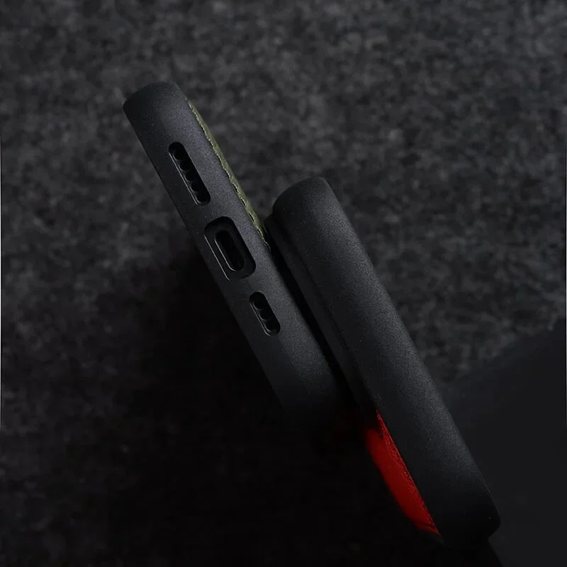 Original Melkco Premium Genuine Leather Case for iPhone 15 Pro Max 14 Plus 15Pro Business Full Coverage Phone Back Armor Cover