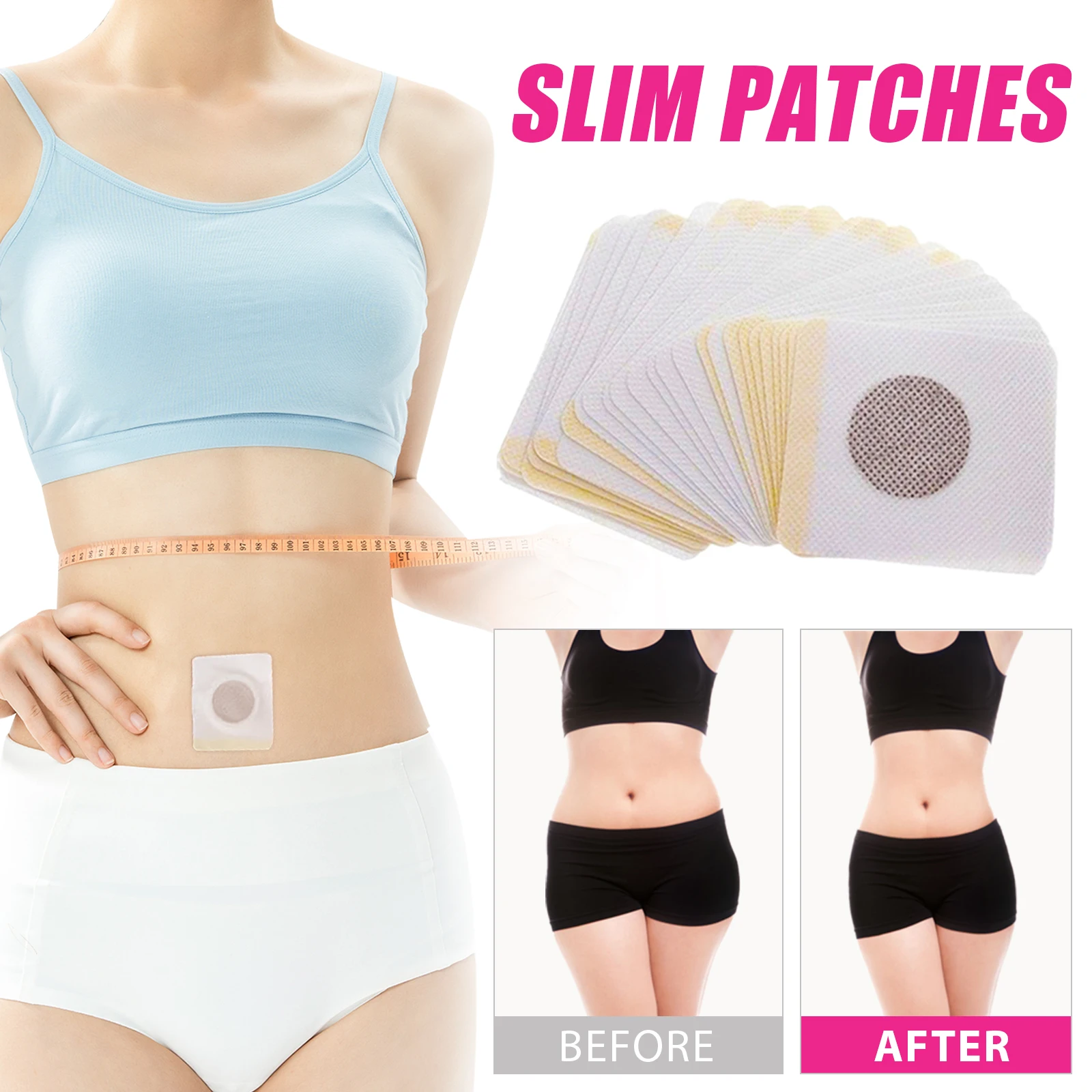 

90Pcs Weight Loss Patches Fat Burning Slimming Patch Navel Slim Sticker for Stomach Women Belly Detox Losing Weight Products