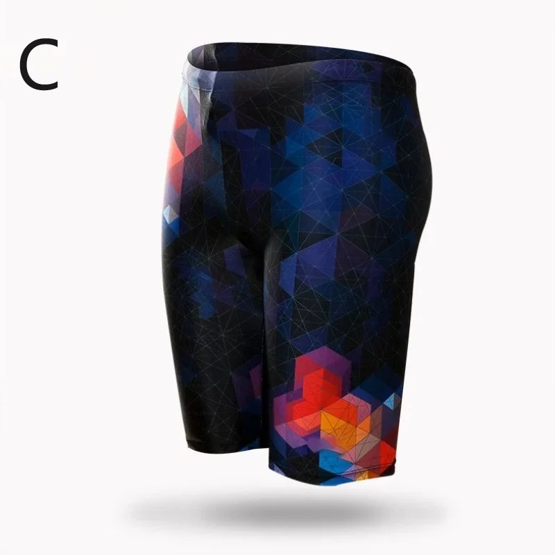 Men Summer Swimming Trunks Swimwear Training Swim Short Trunks Swimsuits Boy Jammers Sports Surf Beach