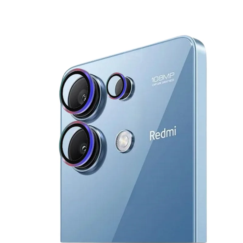 Metal Camera Ring Glass For Xiaomi Redmi Note 13 Pro +, Note13 Pro Plus 5g 4g Lens Protective Screen Protector