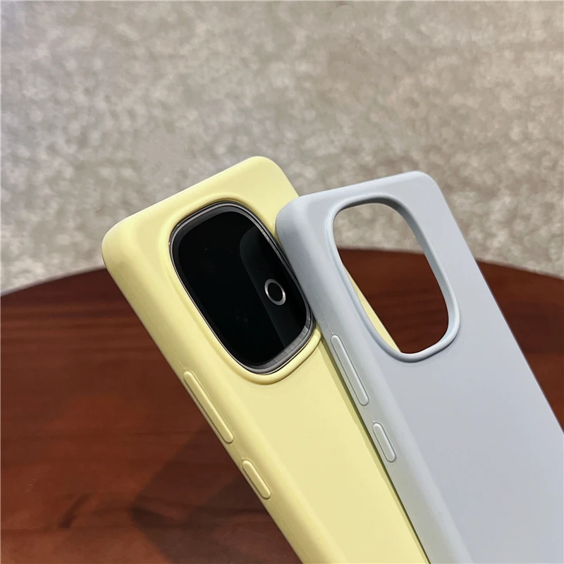 Shockproof Soft Liquid Silicone Case - Slim Skin Fleece Protection Cover with Retail Package