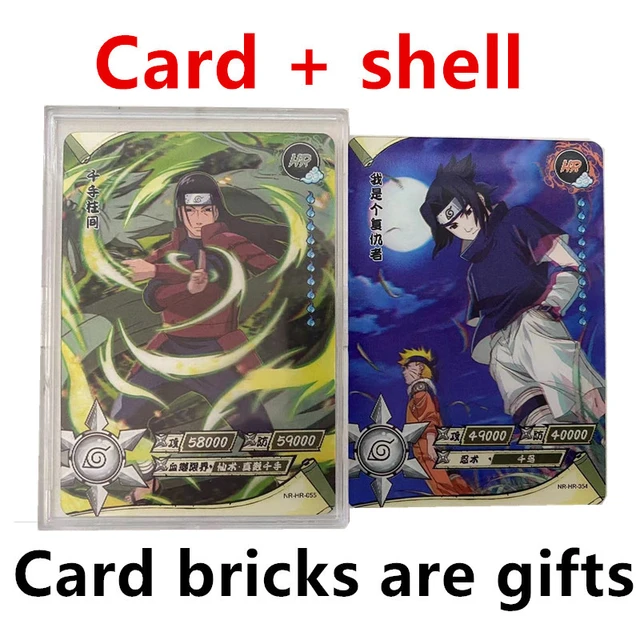 Naruto Kakashi Hinata ou Series Bronzing Collection Cartas