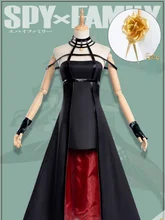

PER-SALE Anime Spy X Family Cosplay Yor Forger Cosplay Costume Anime Yor Forger Cos SpyFamily Costume with Cosplay Wig for Girls
