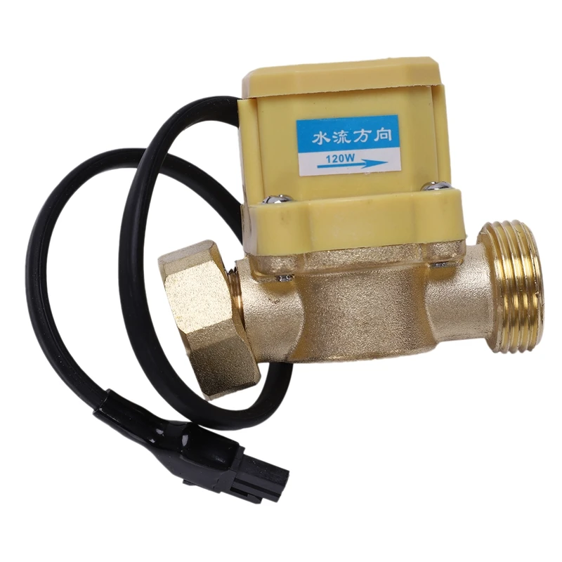 26mm 3/4" PT Thread Connector 120W Pump Water Flow Sensor Switch