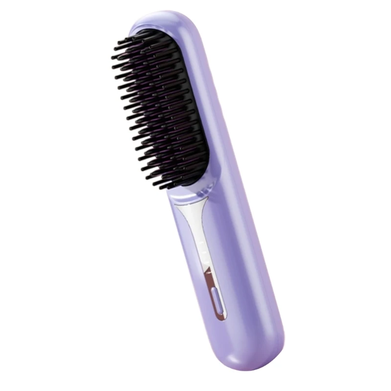 Fashion Hair Straightener Brush With Cordless And Rechargeable Hairdress Accesories Stylong Tool For Easy Use