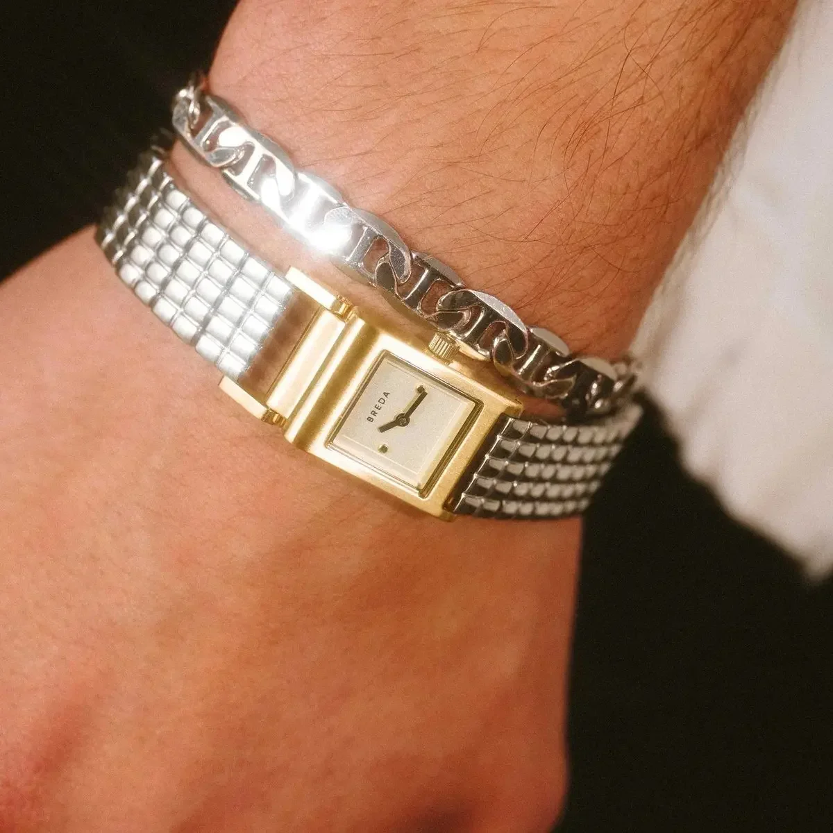 Revel Bracelet Retro Square Women's Watch Steel Band Small Square Watch ladies diamond watch