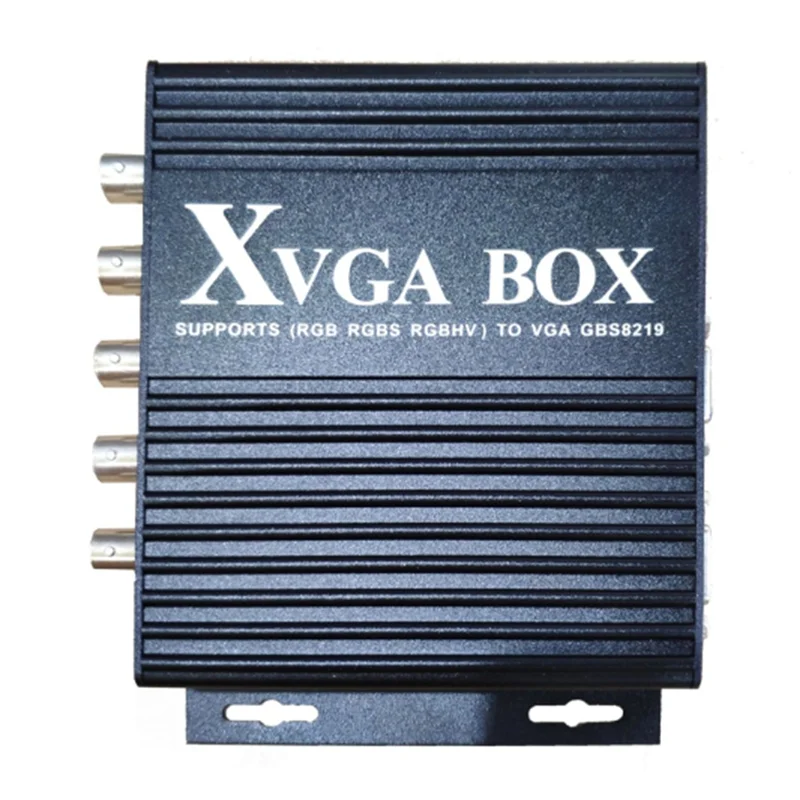 GBS-8219 산업용 비디오 컨버터, XVGA BOX RGB-VGA 비디오 컨버터, EU 플러그