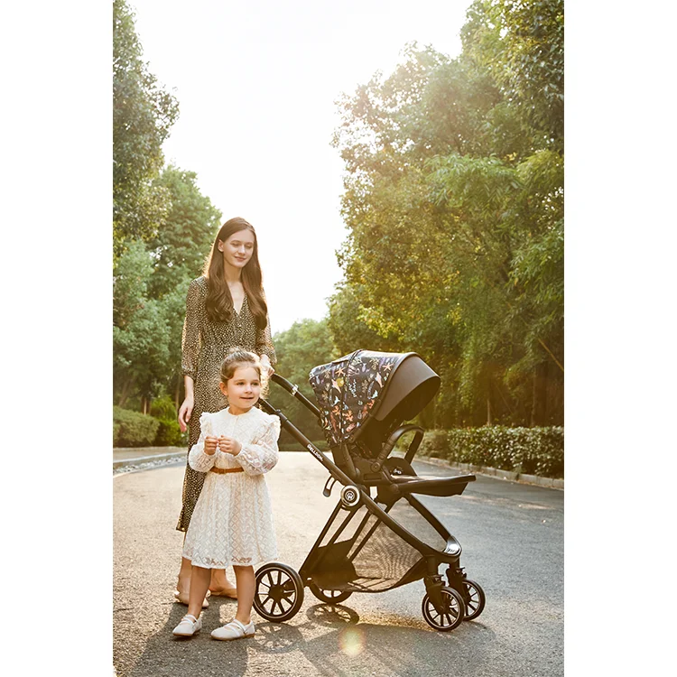 

High Quality Strollers Walkers Carriers Newborn Pram with Car Seat Foldable Baby Stroller