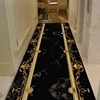 European Style Luxury Long Runner Carpets Hotel Hall Entryway Non-slip Rug Home Stair Corridor Rugs Outdoor Actives Custom Mats 3