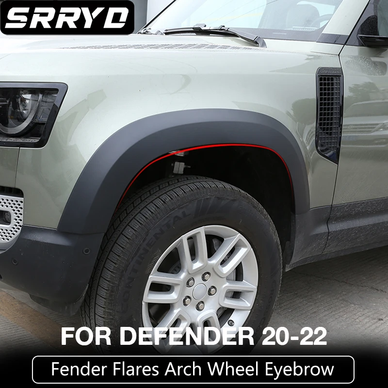 For Land Rover Defender 90 110 2022 Car Car Fender Flares Arch Wheel