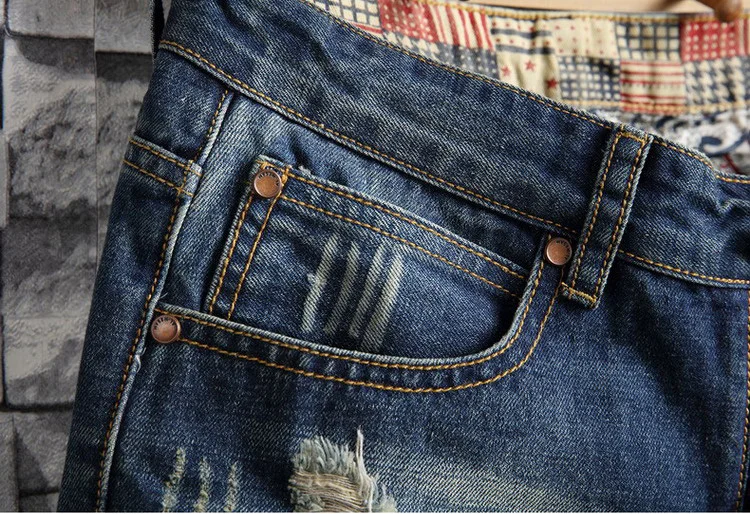 Men's Ripped Short Jeans - Care Instructions