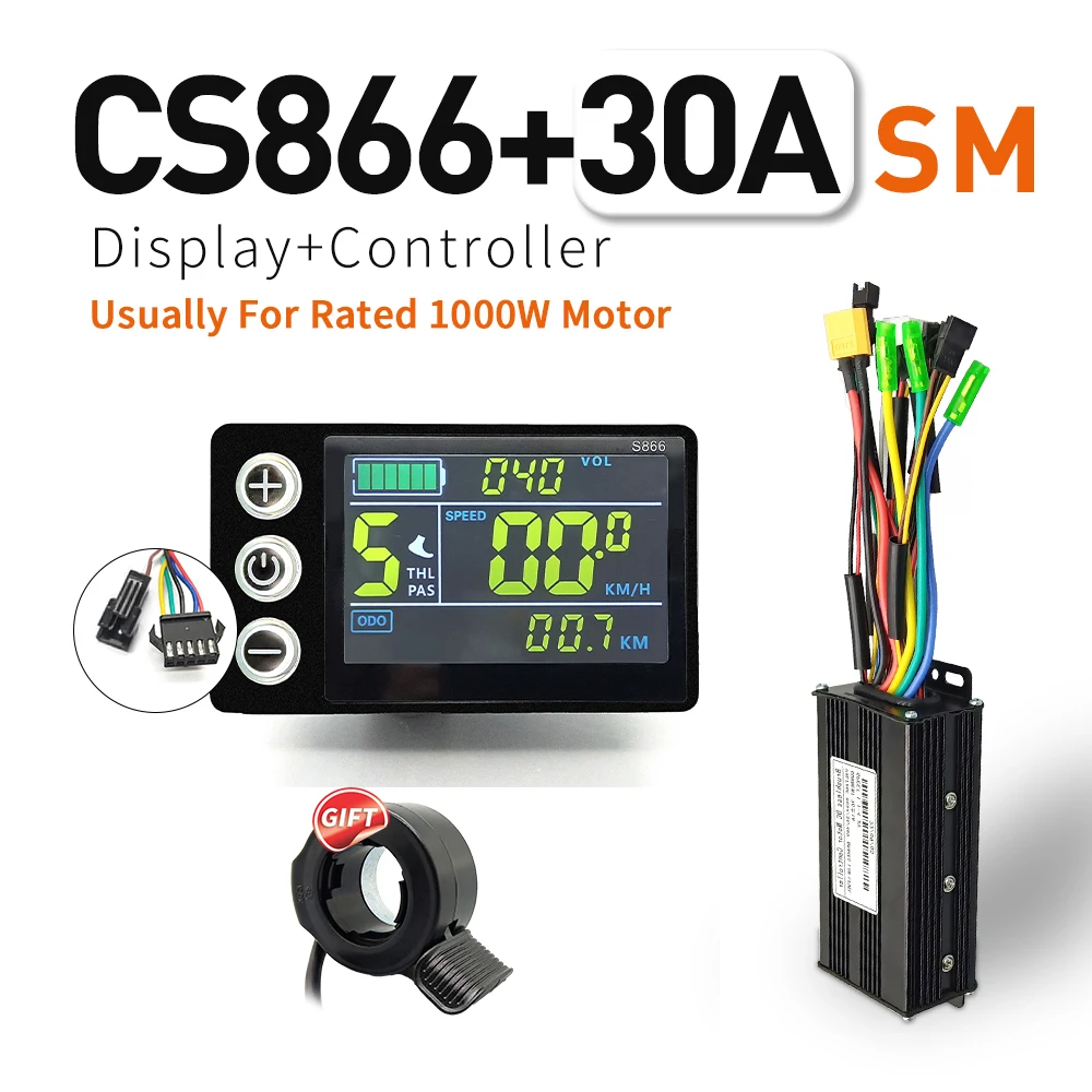 Centralina 30A + Display CS866 sm
