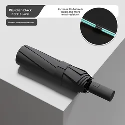 Large Automatic All - Weather UV Protection Umbrella with Reinforced Sunshade and Folding Design - Metal - fiber composite (A04)