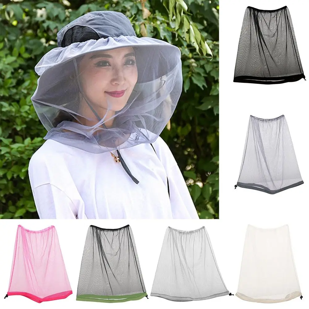 

Protector Repellent Protection Outdoor Sunscreen Insect Bee Protection Mosquito Hat Fishing Cap Mesh Hat Head Net