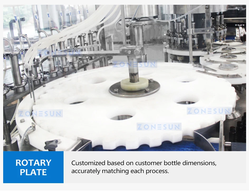 ZONESUN ZS-AFC16P Automatic Vial Liquid Filling Capping Machine