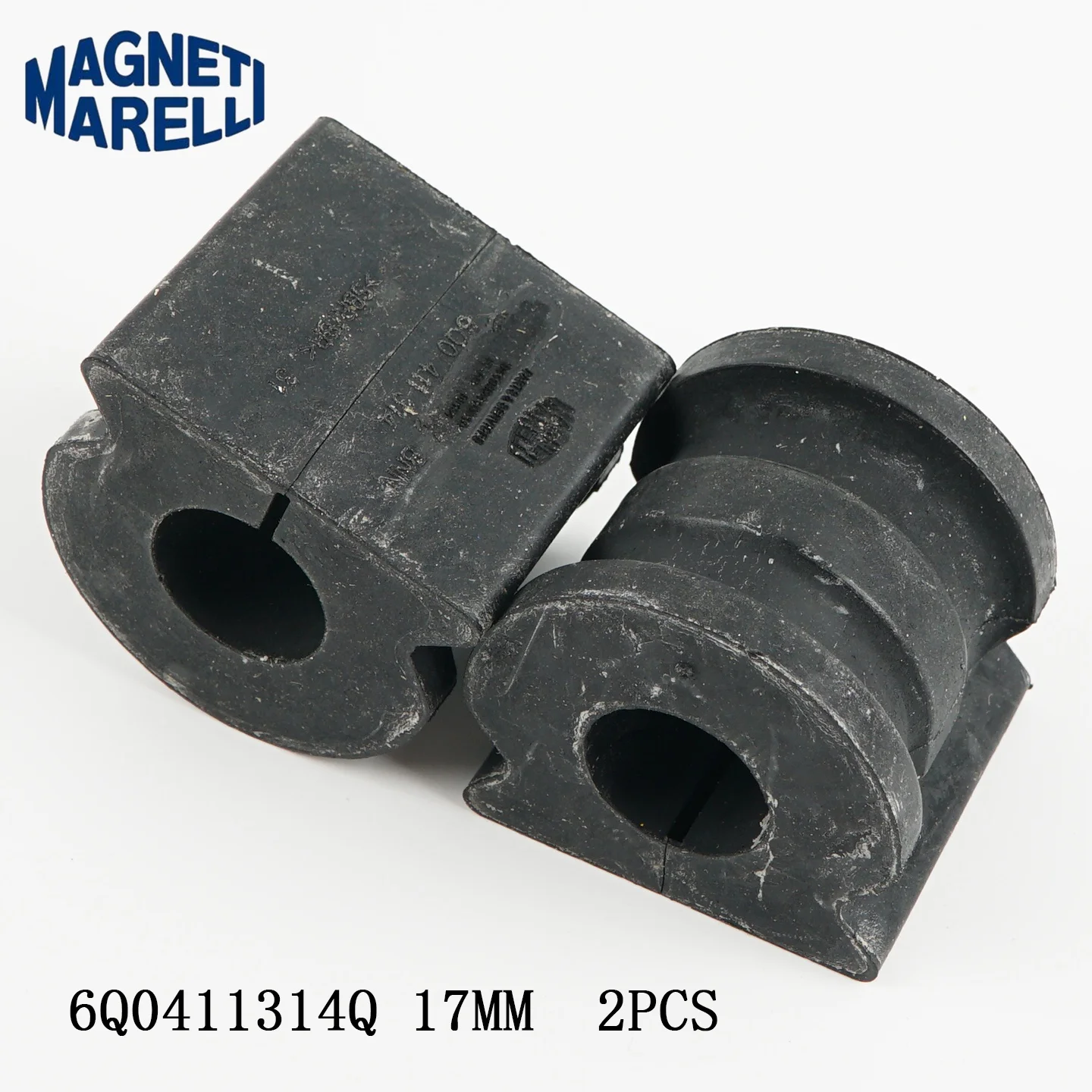 2PCS 6Q0411314L 6Q0411314Q VW 크로스 폴로 스코다 래피드 스페이스백 파비아 아우디 A1 용 고품질 프론트 스태빌라이저 부싱