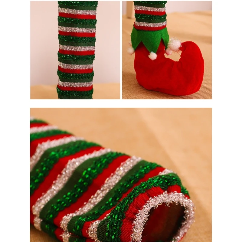 Christmas Table Foot Socks Chair Leg Covers Floor Protectors Non