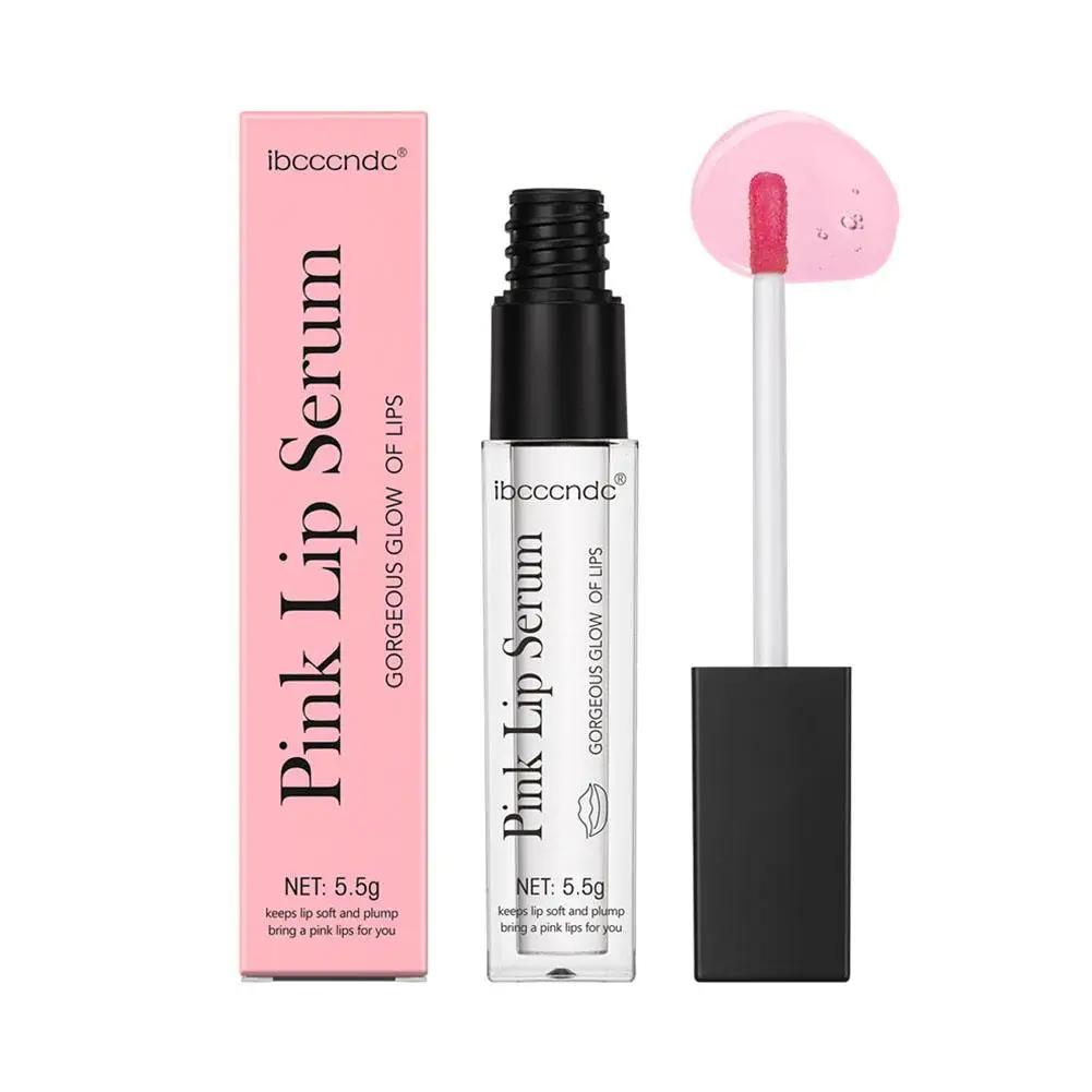 Moisturizing Lip Gloss Lightening Dark Lips Darkness Remover Pink Lip Serum Balm Plumping Gloss Moisturize Skin Repair Lip Care 6
