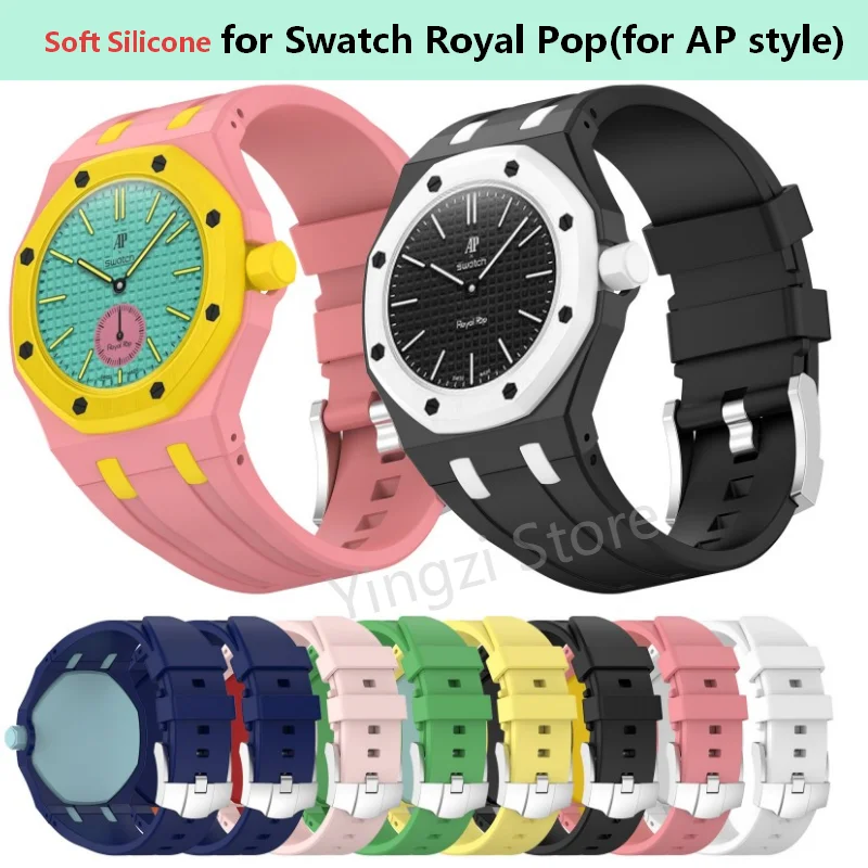 Enhanced Silicone Wristband with PC Case