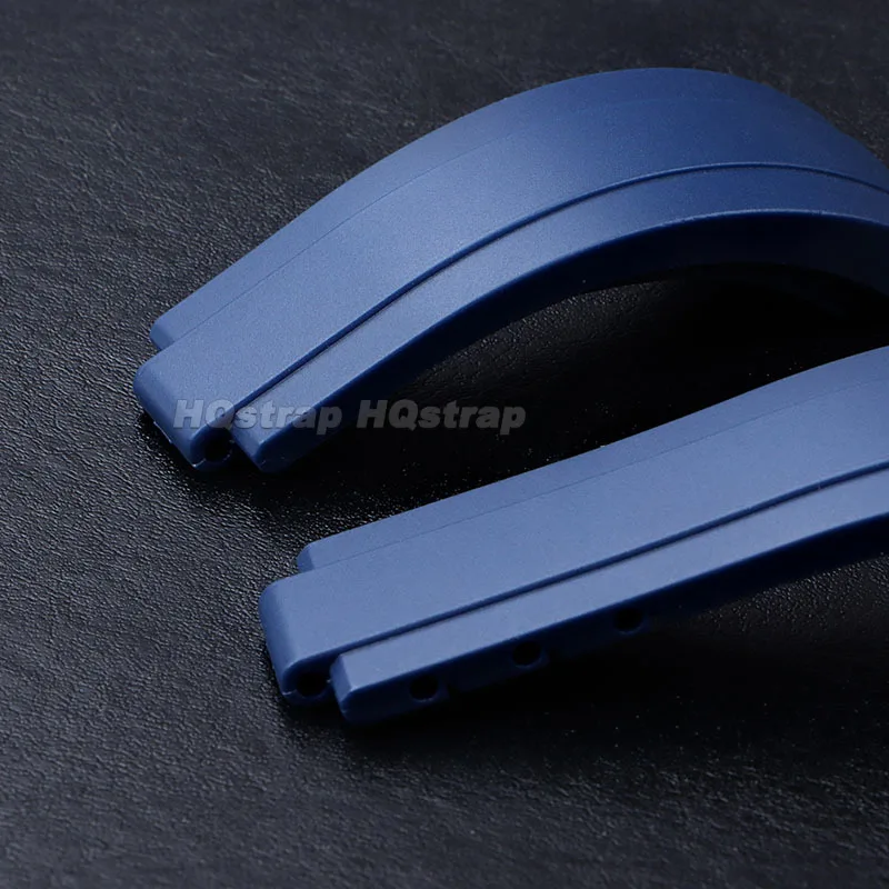Premium 20mm Soft Silicone Waterproof Watch Strap - Flexible Rubber Wristband Replacement