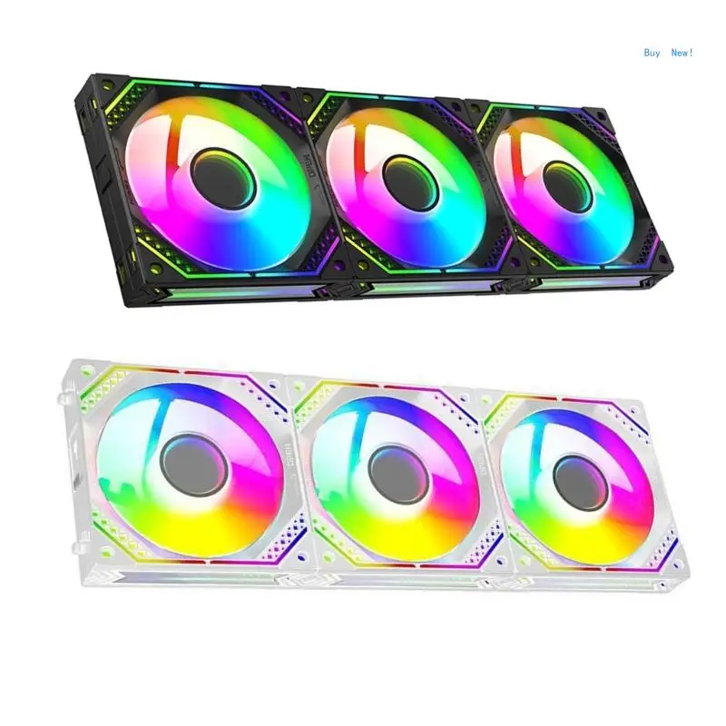 

Универсальный охлаждающий вентилятор корпуса компьютера RGB 360 мм для корпуса настольного компьютера, длительный срок службы и