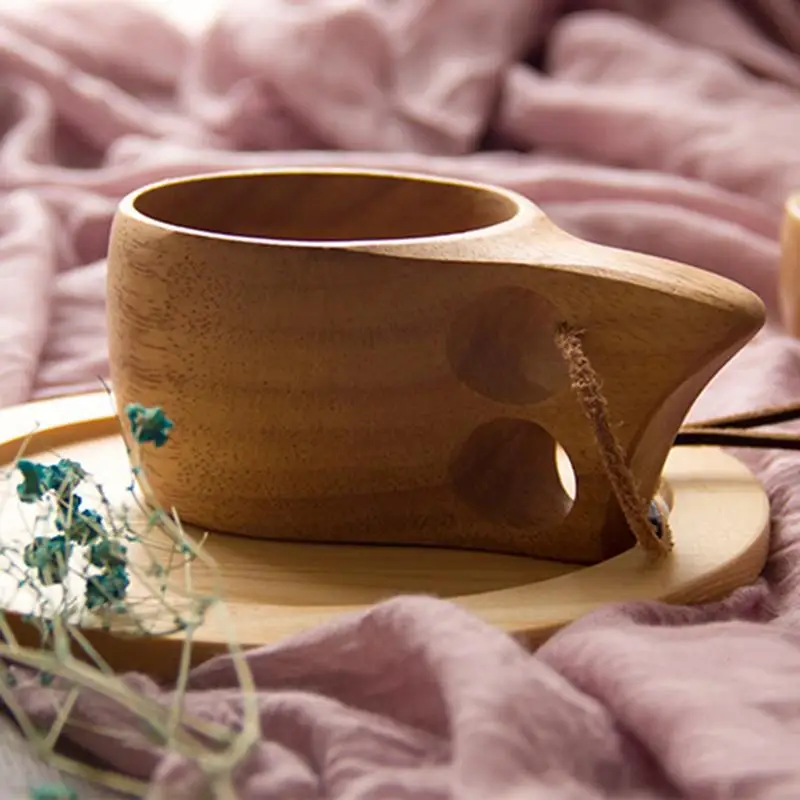 

Кружка из натурального дерева Jujube Offee, чайная чашка с рукояткой, дорожные чашки для молока, вина, пива для дома, бара, кухонные гаджеты