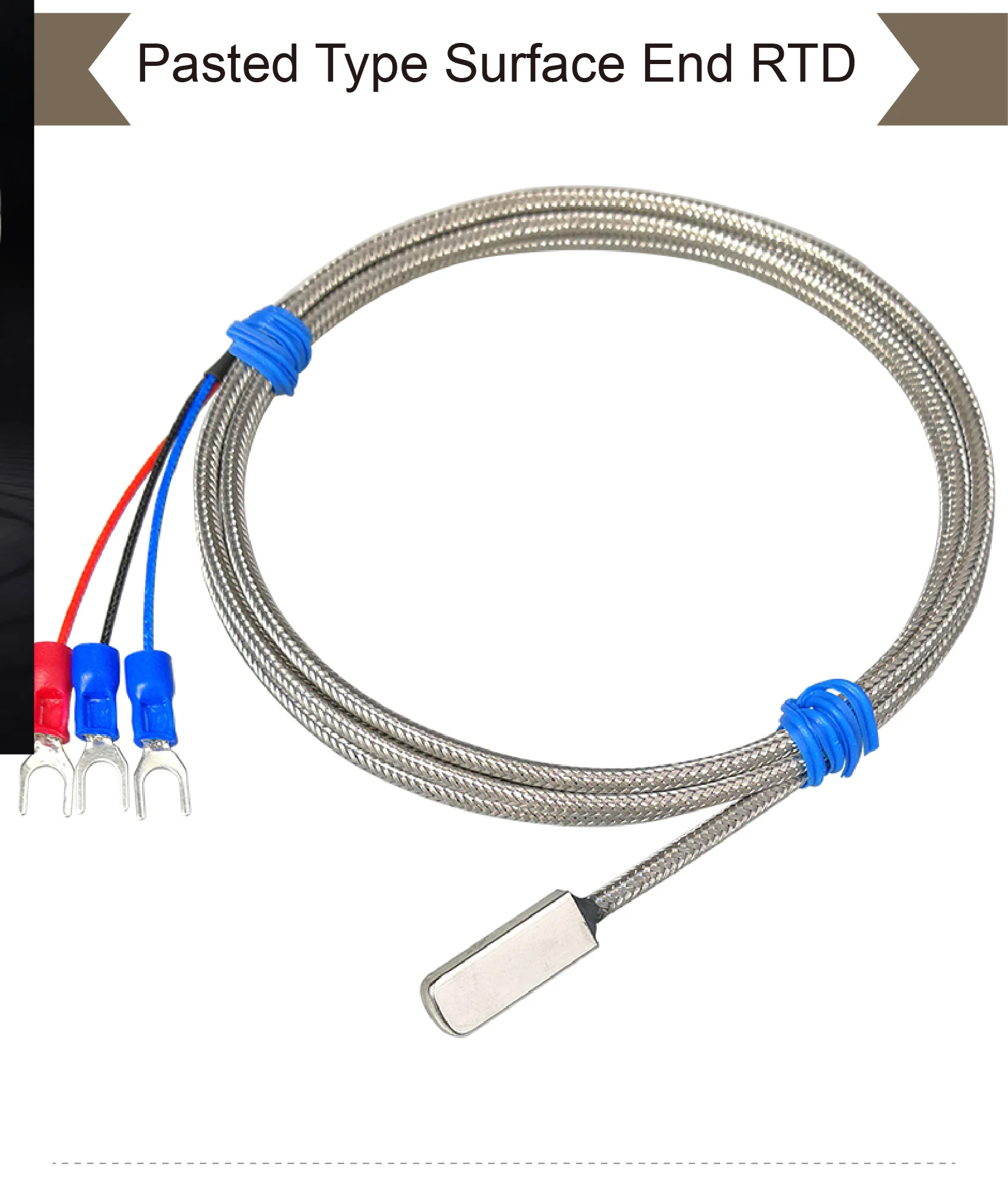 Waterproof PT100 RTD Temperature Sensor – K Type Thermocouple Patch Stainless St