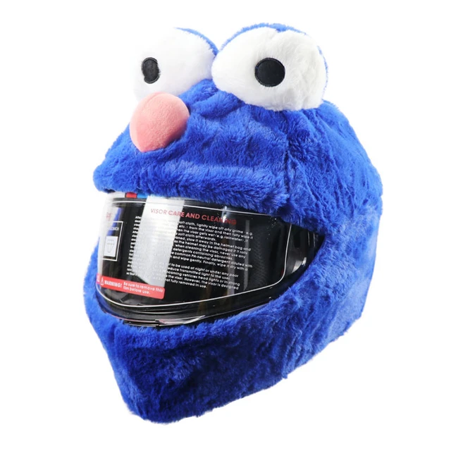  Casque Moto Peluche, Protection Casque Moto, Full Face