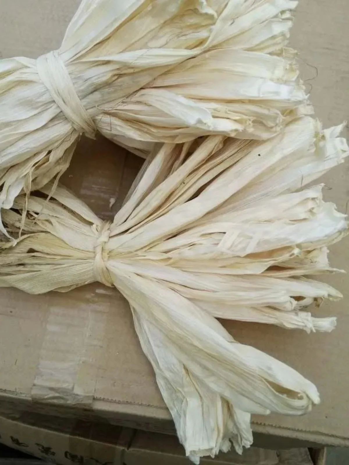 Hanrted Corn Husk Le DIY Materials for Kindergarten Crts l Fiber Home Decorations Dry Flower Petal Bouquet