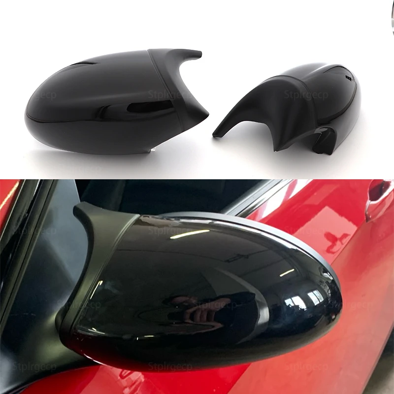 

Mirror Cover E90 Car Side Door Rearview Side Mirror Cover Cap For BMW E90 E91 2005-2007 E92 E93 2006-2009 M3 Style E80 E81 E87