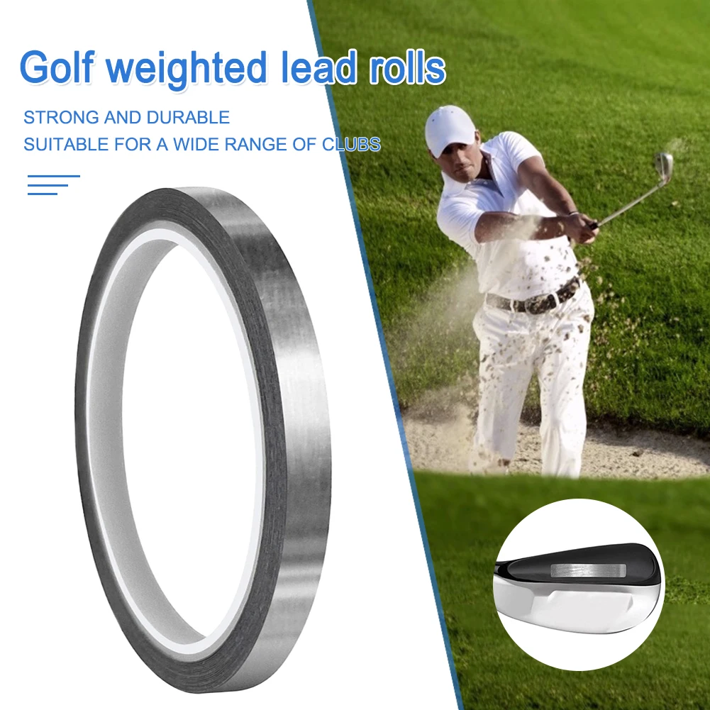 65g/91g Golf Lead Tape 1/4x197in and 3/8x197in Available Self-Adhesive Fit All Wood Irons Putter Wedge Clubs Head 3