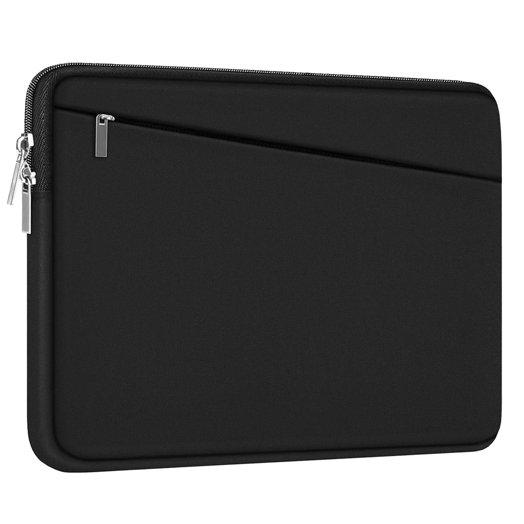 Universal Laptop Sleeve Bag with Side Pockets for 13-15.6 Inch Notebooks