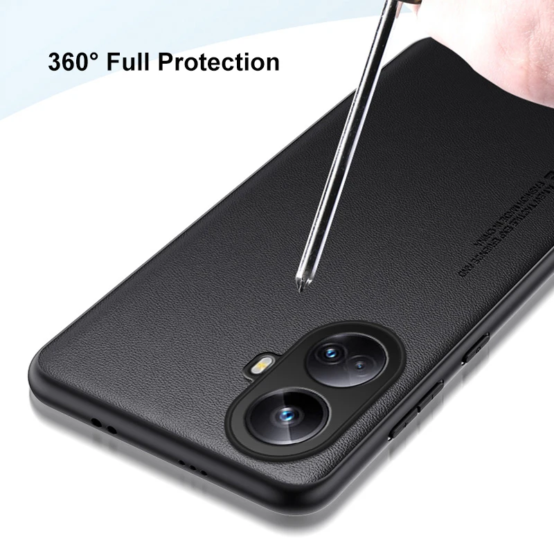 Luxury PU Leather Shockproof Phone Case - Premium Full Protection Back Cover