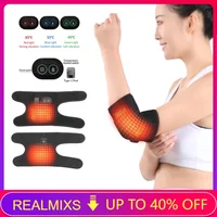 USB Heated Elbow Wrap Elbows Electric Heating Arm Elbow Pad Wrap  Brace Portable Heated Wrist Arm Sleeve Brace Support 1