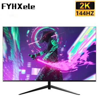 27 인치 모니터 144Hz 2K 게임용 디스플레이, 1ms ADM-FreeSync 8 비트 99% sRGB IPS 데스크탑 LED 디스플레이 HDMI DP HDR400