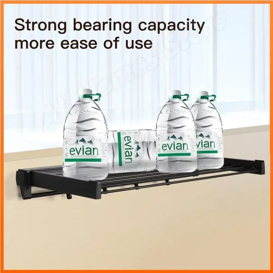 Stendibiancheria Pieghevole A Parete - Metallico Salvaspazio 100 Cm - Foto 3