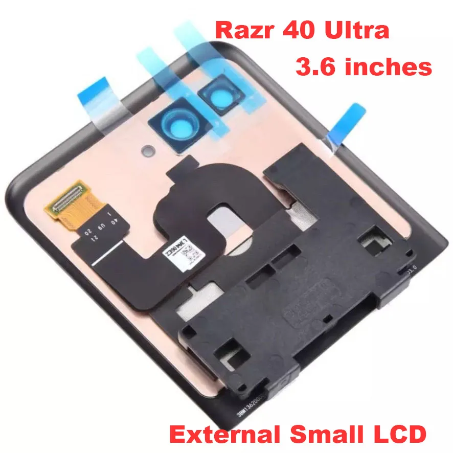 شاشة اصلية لهاتف موتورولا رازر 60 الترا ، 50 ، 40