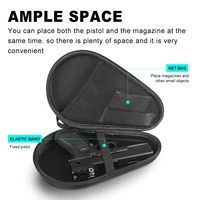 Universal Gun Bag Concealed Carry Pistol Pouch Outdoor Handgun Protection Case Gun Storage Bag Gun Holster Handbag Mag Pouch 2