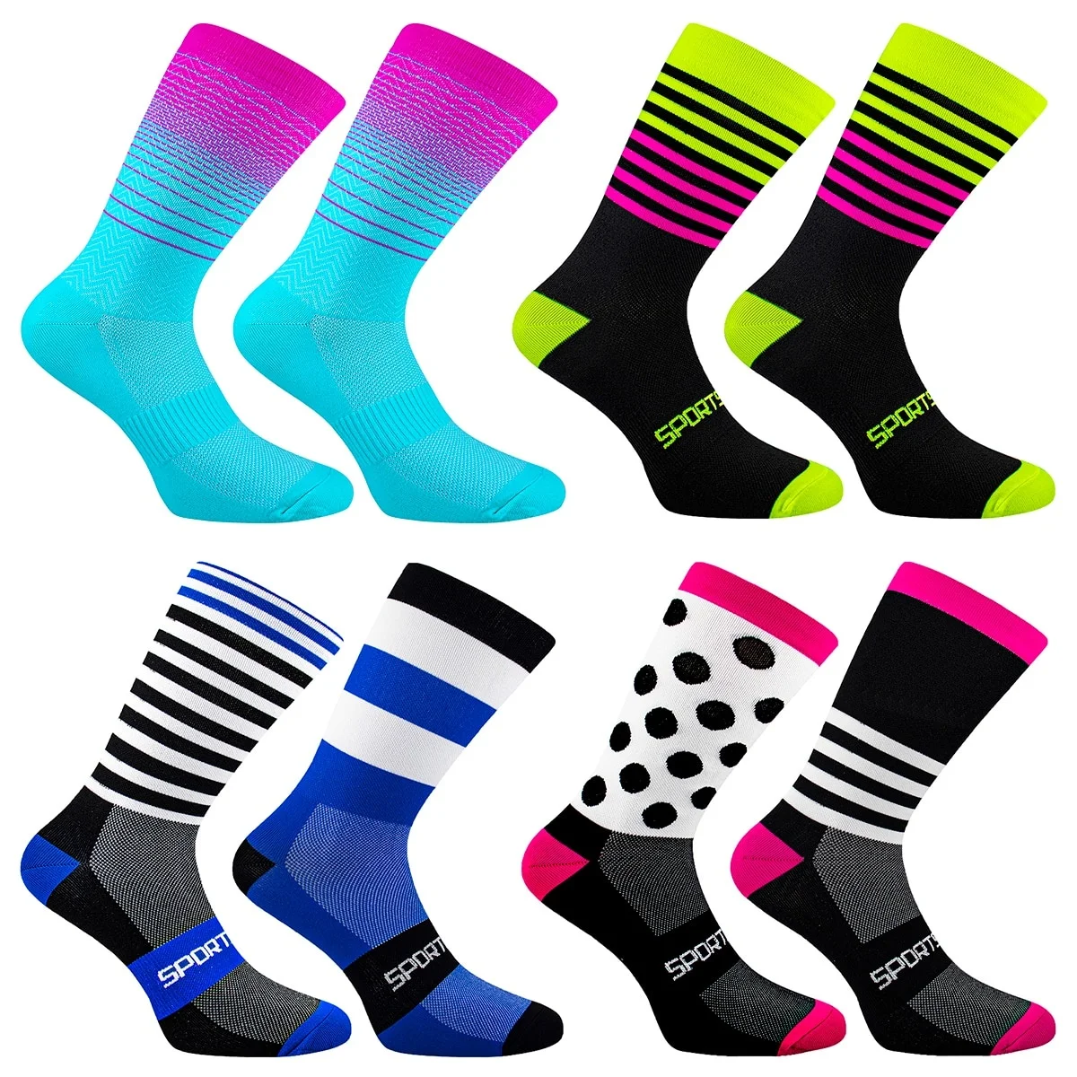 

Men Bike Compression 2023 High Quality Road Cycling Socks Socks Men Women Durable Breathable Hiking Basketball Running Sock