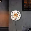 Cartoon Funny Dog Doing Yoga Position Of Surya Namaskara Doggy Style Yoga Wall Clock Beagle Dog Pet Cartoon Yoga Wall Watch 5