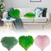 3D Leaf Throw Pillow Decorative Plant Pillow Soft Plush Leaf Shaped Cushion Novelty Plush Backrest Pillow Plant Sleeping Cushion 5