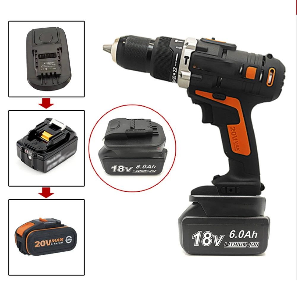 Makita 18V Lithium Battery Convert 